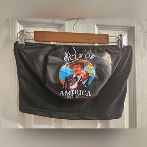 GULF OF AMERICA 🇺🇸 TUBE TOP SIZE SMALL